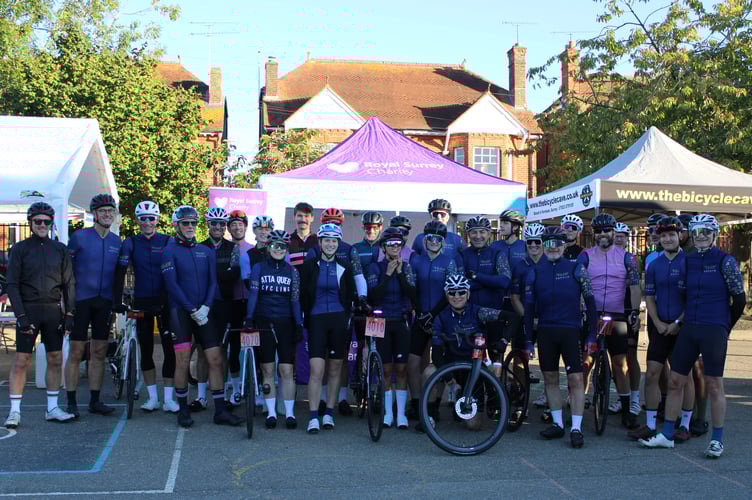 Zephyr Cycling Group Farnham Bike Ride